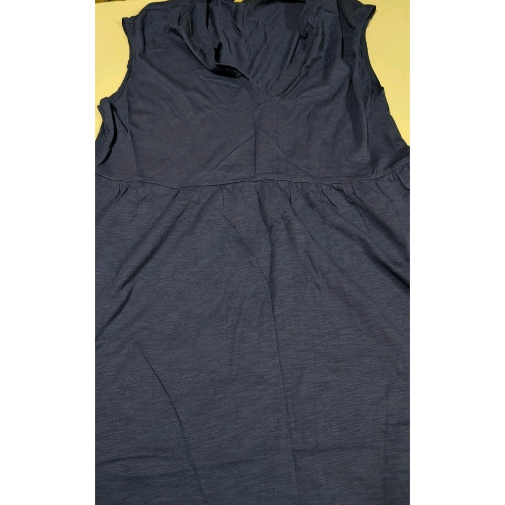 Boden Women's Navy Blue Chloe Notch Jersey Midi Dress 16-18‎ Plus Size Pockets